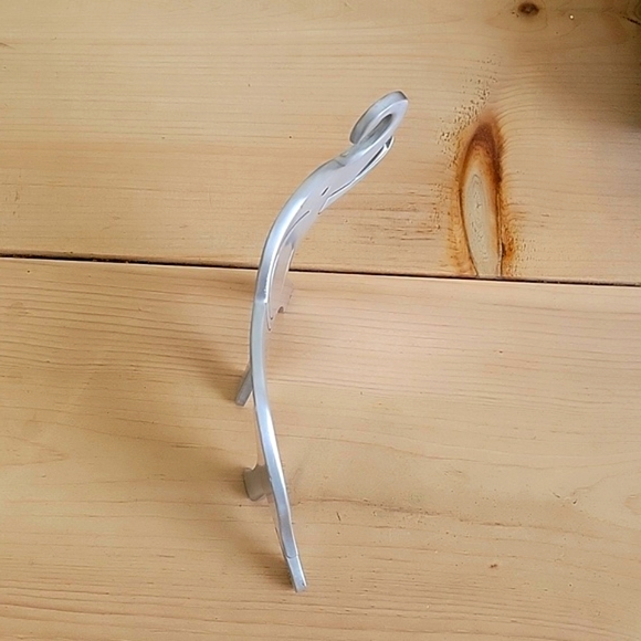 Metal Curved Elephant Decorative Piece - Picture 2 of 4